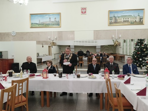 Wigilia w Cechu Rzemieślników i Przedsiębiorców Branży Budowlanej w Kielcach